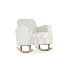 CuddleCo Etta Nursing Chair - Faux Fur Cream 