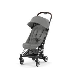 Coya Stroller Chrome - Mirage Grey