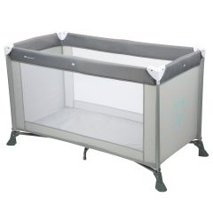Soft Dreams Travel Cot - Grey