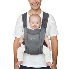 Embrace Newborn Carrier Soft Mesh - Grey