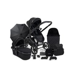 Peach 7 Designer Collection Pushchair Bundle - Cerium Black