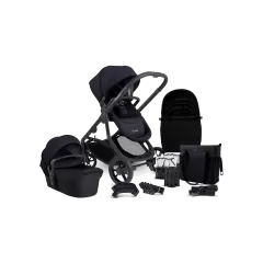 Orange 4 Pushchair Bundle Jet -Black Edition