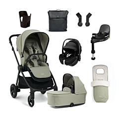 Vardo 8 Piece Pushchair Bundle with Pebble PRO2 Car Seat & Base