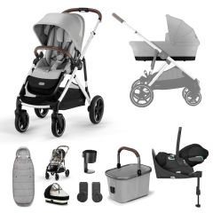 Gazelle S 11 Piece Bundle with Cloud T Car Seat & Base