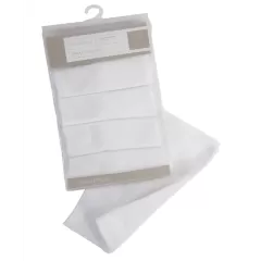 Muslin Squares White - 5 Pack