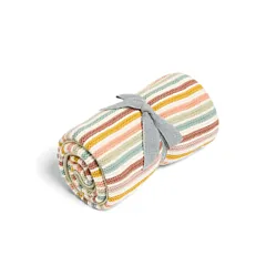Mamas & Papas Knitted Blanket  - Multi Colour Stripe