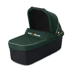 Nipper V5 Double Carrycot - Summit Black