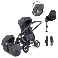 Peach7 Pushchair & Carrycot Bundle with Cybex Cloud T Car Seat & Base
