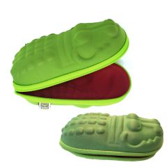 Baby Banz Sunglasses Case - Green Chroco