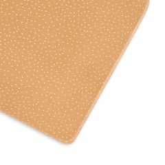 Little Green Sheep Organic Cot & Cot Bed Fitted Sheet - Honey Rice