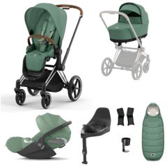 Priam 8 Piece Complete Travel System Bundle 