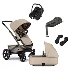 Geo3 Mono Travel System with Maxi Cosi Cabriofix i-Size Car Seat & Base 