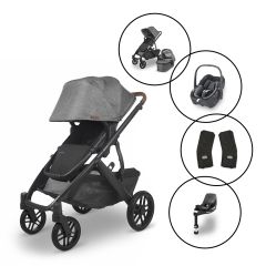 Vista V2 Travel System with Maxi Cosi Pebble 360 & Base 