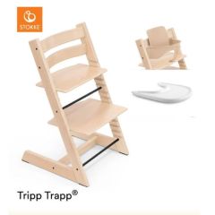 Tripp Trapp 6+months Chair Tray & Free Babyset