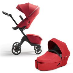 Xplory® X Stroller Ruby Red with Free Carrycot