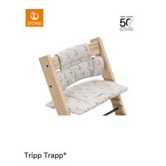 Tripp Trapp 50th Anniversary Cushion - Grey