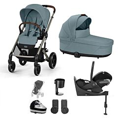 Balios S Lux Complete Pushchair Bundle with Cloud T Car Seat & Base