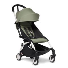 BABYZEN YOYO2 6mth+ Stroller - White with Olive