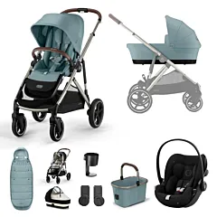 Cybex Gazelle Complete Pushchair Bundle wyth Cloud G & Base