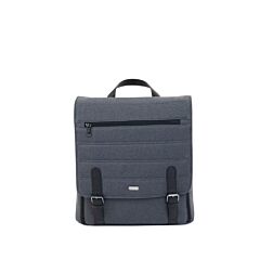 Peach 7 Changing Bag - Dark Grey 