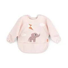 Done By Deer Sleeved Pocket Bib Playground Powder