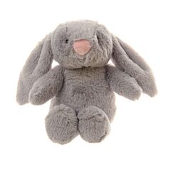 Ziggle Plush Toy - Grey Bunny