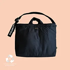 Wildride Shoulder Diaper Bag - Black
