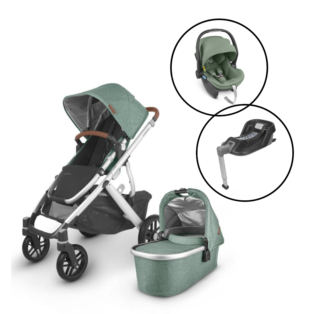 Uppababy vista with mesa car seat sale