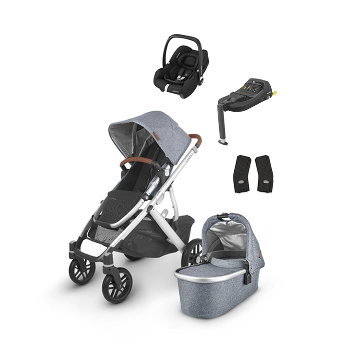 Uppababy vista with maxi cosi car seat online